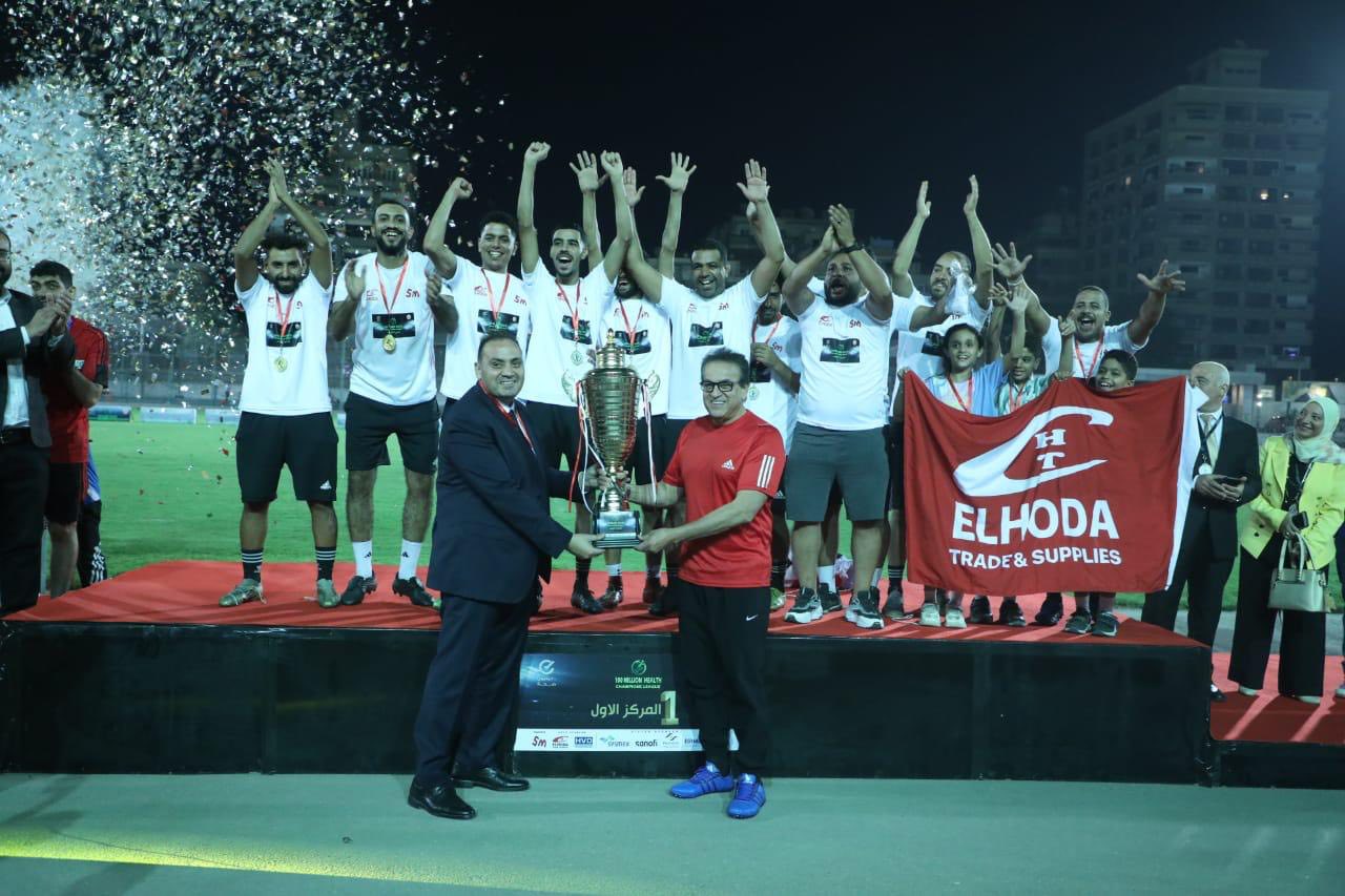 ختام دوري «100 مليون صحة» بفوز شركة الهدى وسط أجواء احتفالية